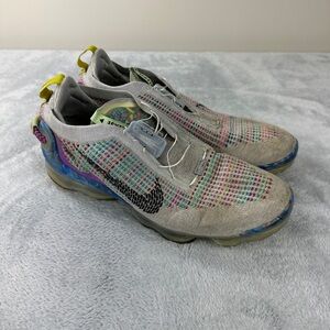 Nike Men's Sz 13 US/12 UK/47.5 EU Air Vapormax 2020 FK Pure Platinum CJ6740-001